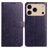 Mobigear Flowers iPhone 17 Pro Hoesje Bookcase Portemonnee - Paars
