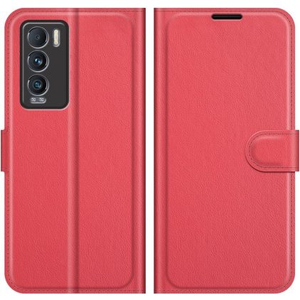Mobigear Classic Realme GT Master Edition Hoesje Bookcase Portemonnee - Rood