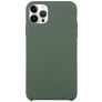 Mobigear Rubber Touch iPhone 15 Pro Siliconen Hoesje Backcover - Groen