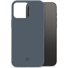 Mobilize Rubber Gelly iPhone 14 Pro Max Hoesje Flexibel TPU Backcover - Matt Blue