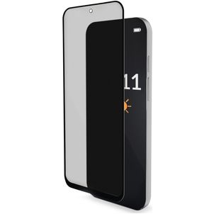 Mobilize Samsung Galaxy A26 Glazen Screenprotector Privacy - Case Friendly - Zwart