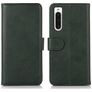 Mobigear Wallet Sony Xperia 10 V Hoesje Bookcase Portemonnee - Groen