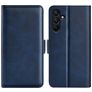 Mobigear Slim Magnet Samsung Galaxy M15 Hoesje Bookcase Portemonnee - Donkerblauw