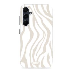 MIO Samsung Galaxy A35 MagSafe Hoesje Hardcase Backcover - Sandy Zebra