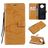 Mobigear Butterfly Xiaomi Mi 10T Lite Hoesje Bookcase Portemonnee - Cognac