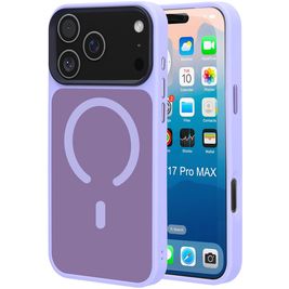 Mobiparts Hardcover iPhone 17 Pro Max MagSafe Hoesje Hardcase Backcover - Satin Lila