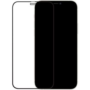 Mobilize Premium iPhone 12 Glazen Screenprotector - Case Friendly - Zwart