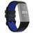 Mobigear Sport Plus Buckle Siliconen Fitbit Charge 3 Bandje Gespsluiting - Zwart / Blauw