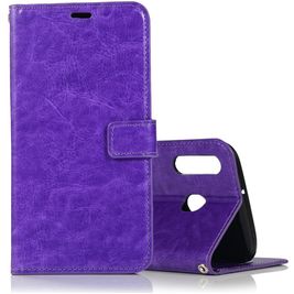 Mobigear Wallet Samsung Galaxy A40 Hoesje Bookcase Portemonnee - Paars