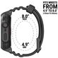 Catalyst Waterproof Case Siliconen Apple Watch - 45 mm Bandje Gespsluiting - Zwart