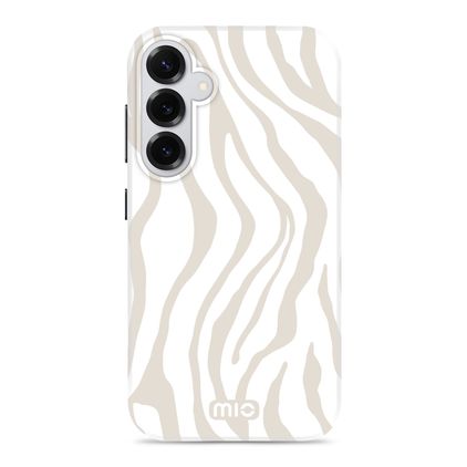 MIO Samsung Galaxy S25 Plus MagSafe Hoesje Hardcase Backcover - Sandy Zebra