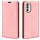 Mobigear Retro Slim Motorola Moto G52 Hoesje Bookcase Portemonnee - Roze