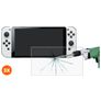 Mobigear Nintendo Switch OLED Glazen Screenprotector - Case Friendly (3-Pack)