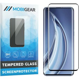 Mobigear Curved Xiaomi Mi 11 Glazen Screenprotector - Case Friendly - Zwart