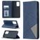 Mobigear Rhombus Slim Samsung Galaxy A52 Hoesje Bookcase - Blauw