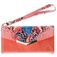 Mobilize Gelly Velvet Samsung Galaxy A50 Hoesje Uitneembare 2in1 Clutch - Coral Snake