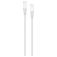 Mobilize Strong Nylon USB-C naar USB-C Kabel 1 Meter - Wit