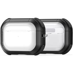 Mobigear Shockproof Apple AirPods Pro 1 Hardcase Hoesje - Zwart