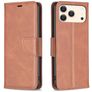 Mobigear Excellent iPhone 18 Pro Max Hoesje Bookcase Portemonnee - Bruin
