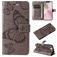Mobigear Butterfly iPhone 16e Hoesje Bookcase Portemonnee - Grijs