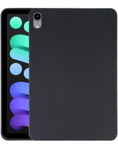 Mobigear Basics Dunne iPad Mini 6 (2021) Hoes Flexibel TPU Backcover - Zwart
