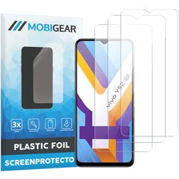 Mobigear Vivo Y52 Screenprotector Folie - Case Friendly (3-Pack)