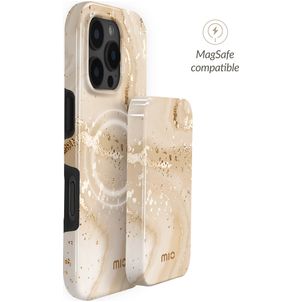 MIO Powerbank 5.000 mAh 15W - MagSafe Compatible - Gold Marble