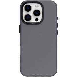 Mobigear Crystal iPhone 16 Pro Hoesje Hardcase Backcover - Zwart