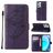 Mobigear Butterfly Realme 9 Pro Hoesje Bookcase Portemonnee - Paars