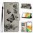 Mobigear Butterfly Samsung Galaxy A35 Hoesje Bookcase Portemonnee - Grijs