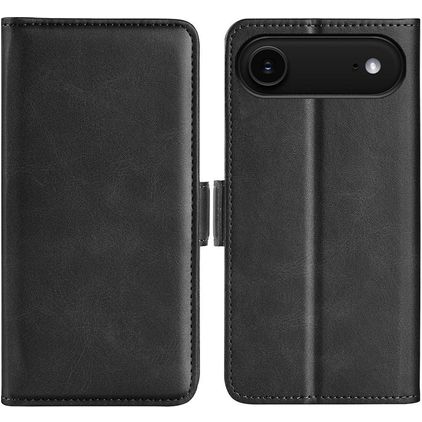 Mobigear Slim Magnet iPhone Air Hoesje Bookcase Portemonnee - Zwart