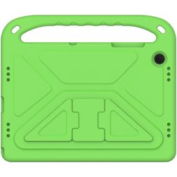 Mobigear AeroArmor Samsung Galaxy Tab A9 Plus (2023) Kinder Tablethoes met Handvat + Stylus Houder - Groen