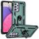 Mobigear Armor Ring Samsung Galaxy A33 Hoesje Hardcase Backcover Shockproof met Ringhouder - Groen