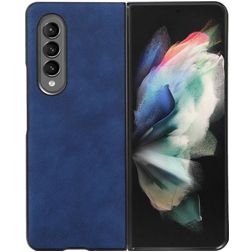 Mobigear Excellent Samsung Galaxy Z Fold 4 Hoesje Hardcase Backcover - Blauw