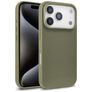 Mobigear Bio iPhone 18 Pro Max Hoesje Eco Friendly Backcover - Legergroen