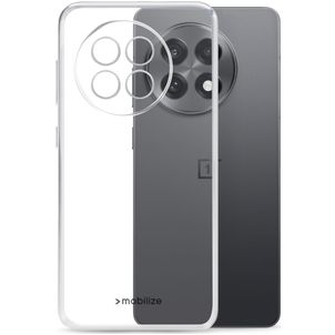 Mobilize Gelly Case Doorzichtig OnePlus 13R Hoesje Flexibel TPU Backcover - Transparant