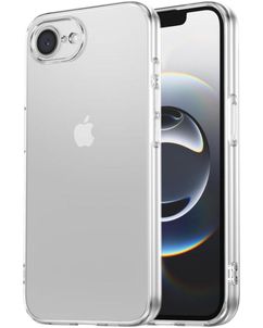 Mobigear Ultra Thin Doorzichtig iPhone 17e Hoesje Flexibel TPU Extra Dun Backcover - Transparant