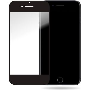 Mobilize Premium iPhone 6 Plus Glazen Screenprotector - Case Friendly - Zwart