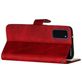 Mobigear Zipper Samsung Galaxy S20 Hoesje Bookcase Portemonnee - Rood
