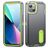 Mobigear Rugged Stand iPhone 14 Plus Hoesje Hardcase Backcover Shockproof met Standaard - Groen