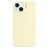 Nudient Base iPhone 14 Siliconen Hoesje Backcover - Pale Yellow Nudient Base iPhone 14 Siliconen Hoesje Backcover - Pale Yellow