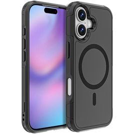 Mobigear Traveller iPhone 17 MagSafe Hoesje Hardcase Backcover - Zwart