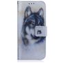 Mobigear Design Huawei P40 Lite 5G Hoesje Bookcase Portemonnee - Wolf