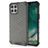 Mobigear Honeycomb iPhone 12 Pro Max Hoesje Hardcase Backcover Shockproof - Grijs
