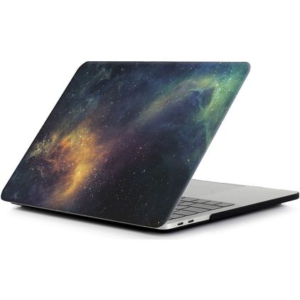 Mobigear Design MacBook Pro 13 Inch (2016-2023) Hoes Hardshell Laptopcover MacBook Case - Universe - Model A1706 / A1708 / A1989 / A2159 / A2289 / A2251 / A2338
