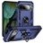 Mobigear Armor Ring Google Pixel 9 Hoesje Hardcase Backcover Shockproof met Ringhouder - Blauw