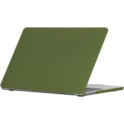 Mobigear Cream Matte MacBook Air 13 Inch (2022-2026) Hoes Hardshell Laptopcover MacBook Case - Groen - Model A2681 / A3113 / A3240 / A3449
