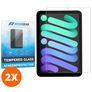 Mobigear iPad Mini 6 (2021) Glazen Screenprotector - Case Friendly (2-Pack)