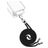 Valenta Nylon Lanyard Universeel Telefoonkoord Verstelbaar - Zwart