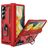 Mobigear Armor Ring Samsung Galaxy Z Fold 6 Hoesje Hardcase Backcover Shockproof met Ringhouder - Rood